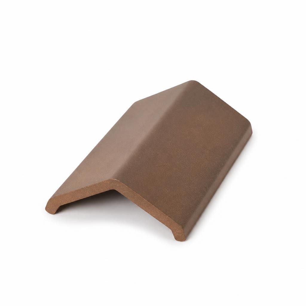GCI MARSEILLE TAPER V-SHAPE VERGE TILE - MARRON