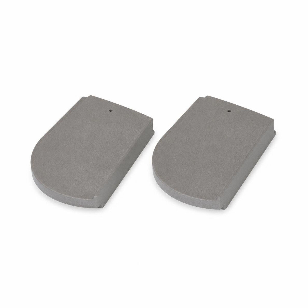 LEGACY VERGE END TILES - SILVER STONE GREY