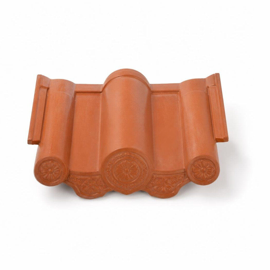CHINESE CLAY PAN TILE - TEMPLE