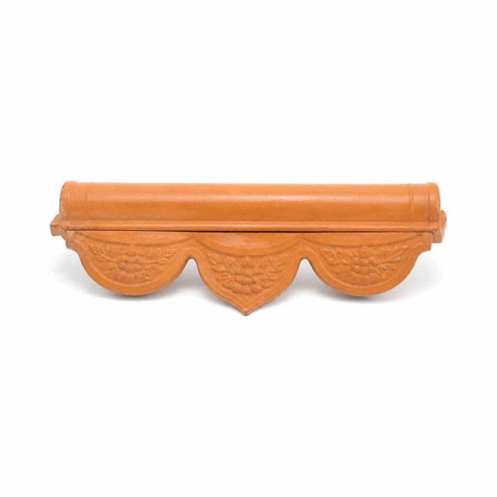 CHINESE CLAY DRIP TILE - TEMPLE
