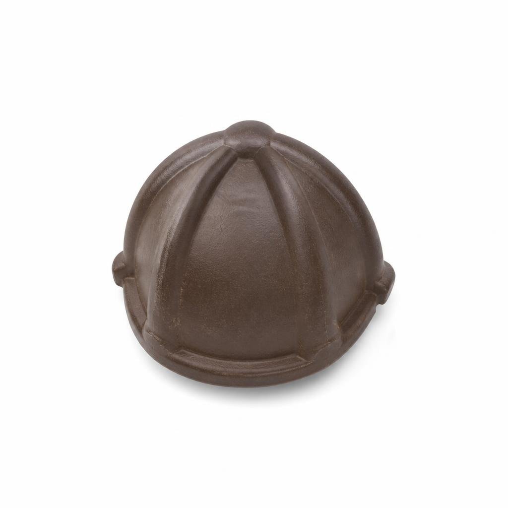 SHERA ROMAN BROWN ROUND HIP RIDGE END
