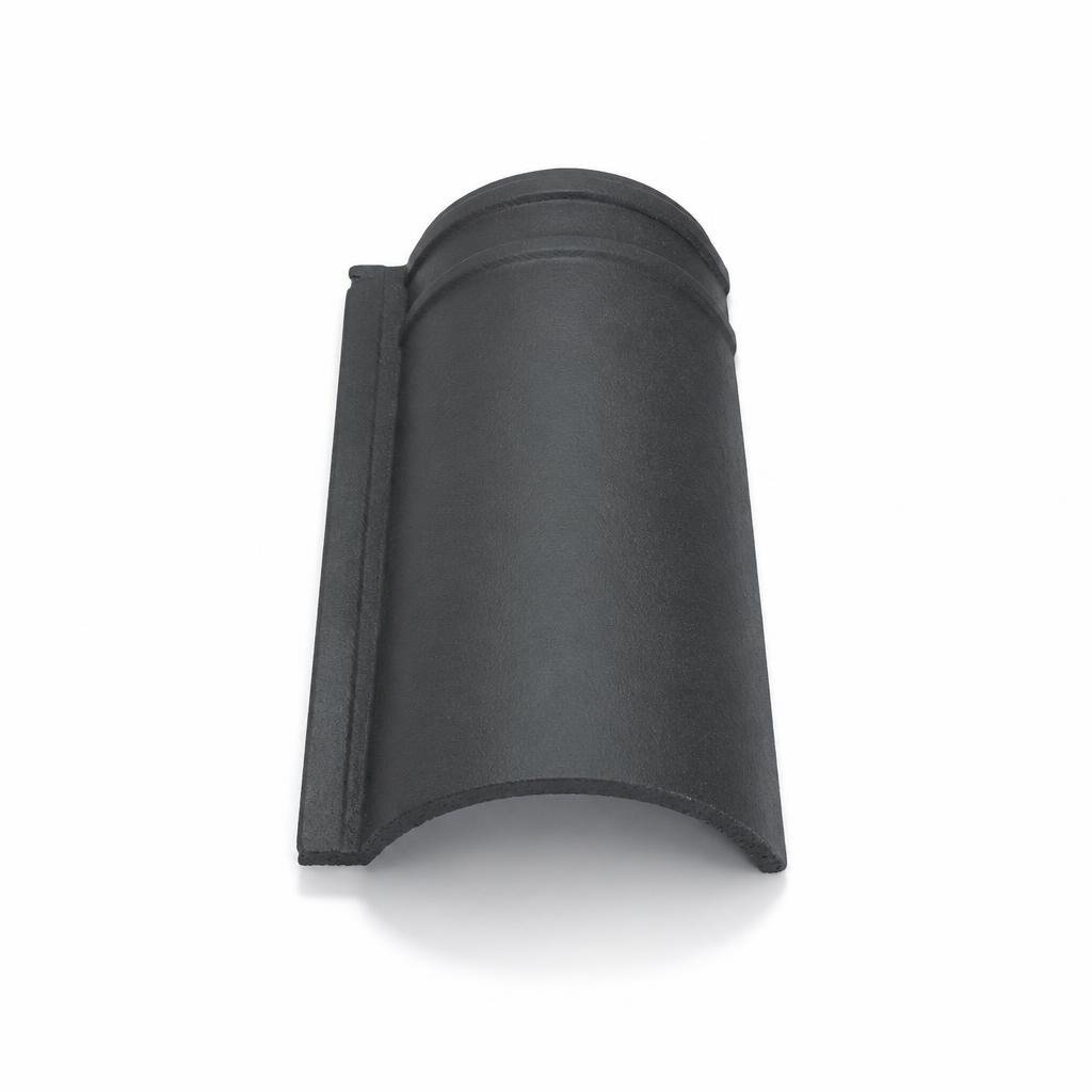 SAGA MARINA ROUND RIDGE TILE - MIDNIGHT