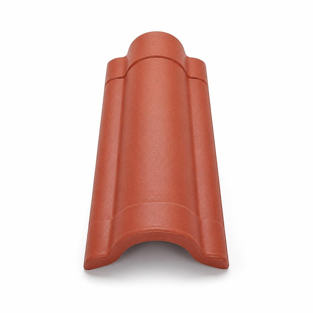 SAGA MARINA ROUND RIDGE TILE - CLASSIC RED