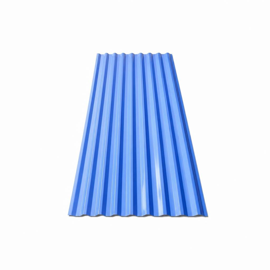METALDEX ROOFING 0.35MM X 2.5FT X 10FT
 BLUE