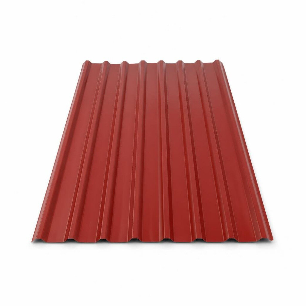 METALDEX ROOFING 0.35MM X 2.5FT X 10FT
 RED