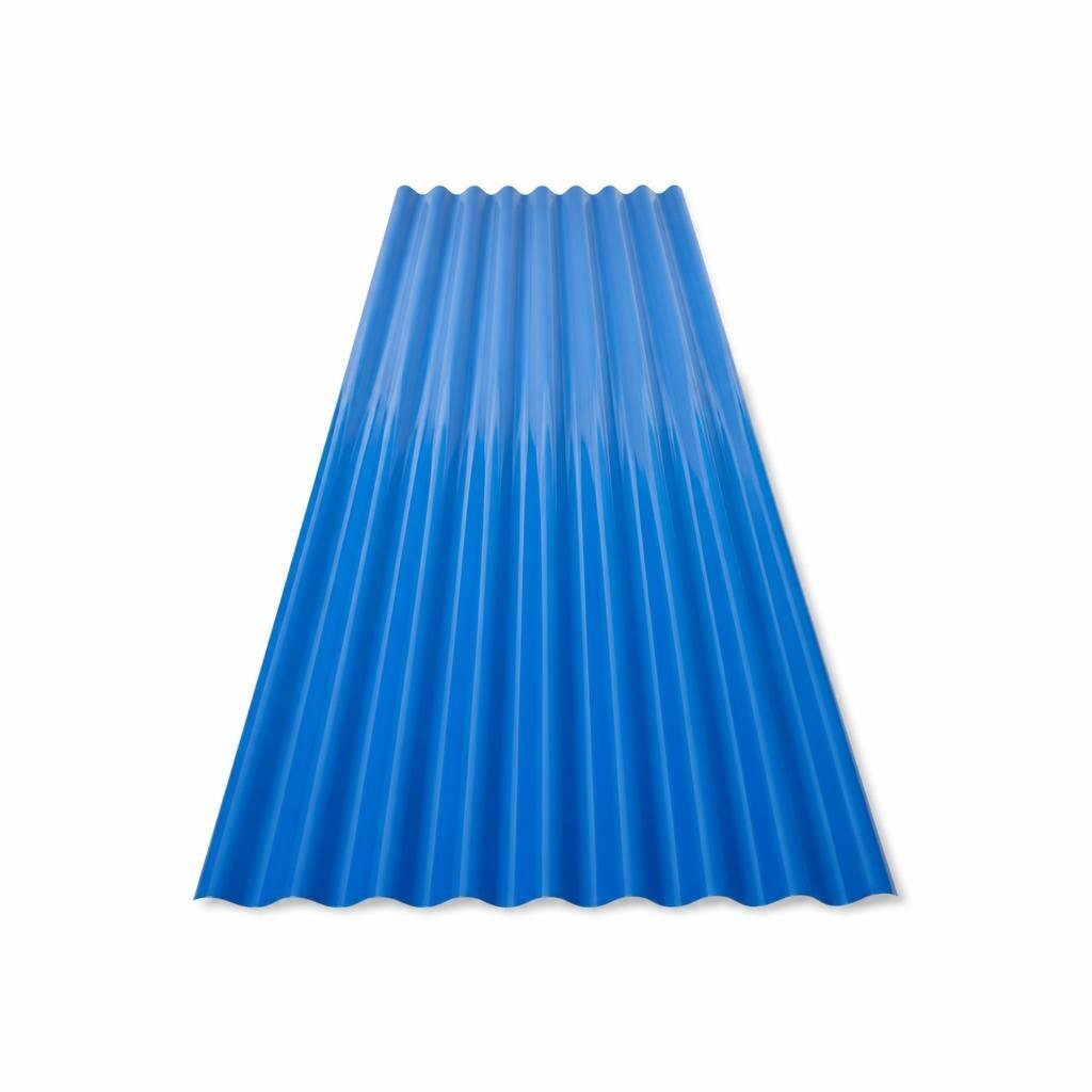 TOPARMOR 1.5MM X 12FT ASHTON ASA PVC ROOF SHEET - BLUE