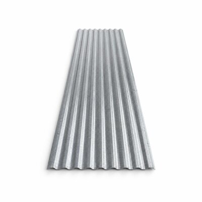32G X 6FT CORRUGATED ZINK