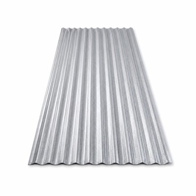 32G X 10FT CORRUGATED ZINK