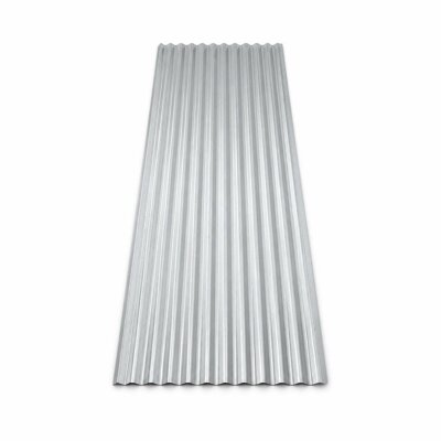 35G X 8FT CORRUGATED ZINK