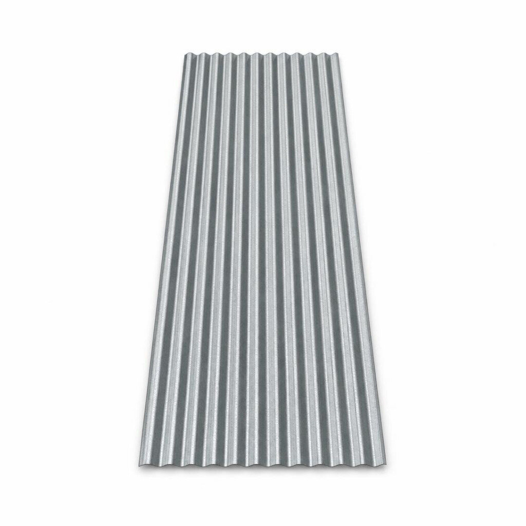 35G X 10FT CORRUGATED ZINK