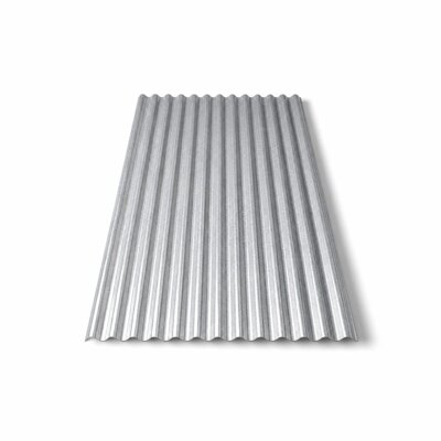 35G X 12FT CORRUGATED ZINK