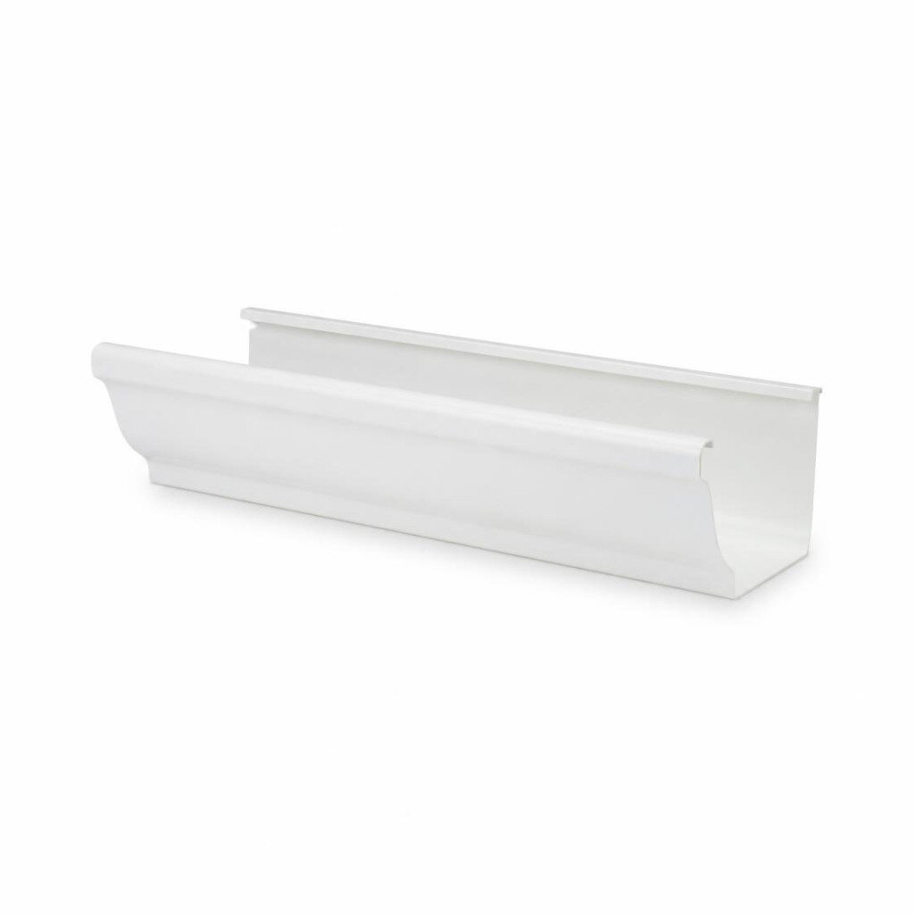 PALING 205 X 125MM X 5.8M ELEGANCE GUTTER - WHITE