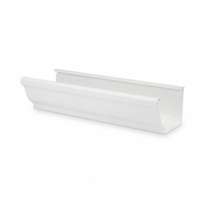 PALING 205 X 125MM X 5.8M ELEGANCE GUTTER - WHITE