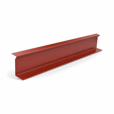 550MM X 8FT X 0.47MM ROOF FLAHING - YK RED