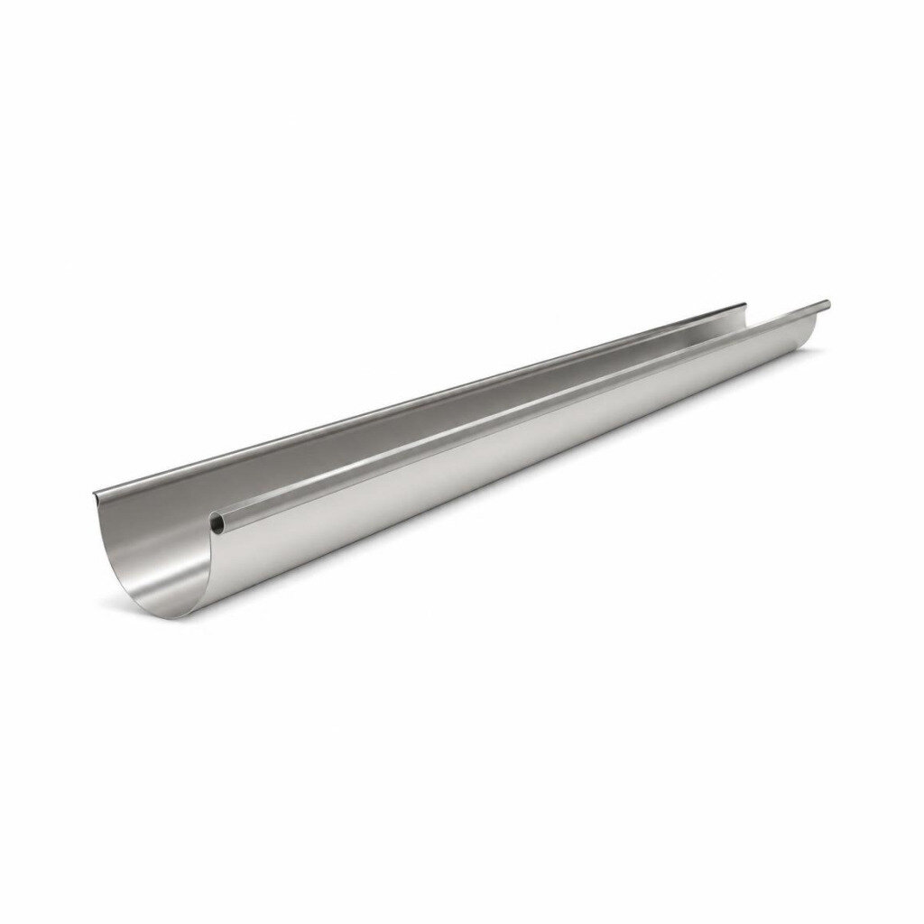 800MM X 8FT STAINLESS STEEL GUTTER