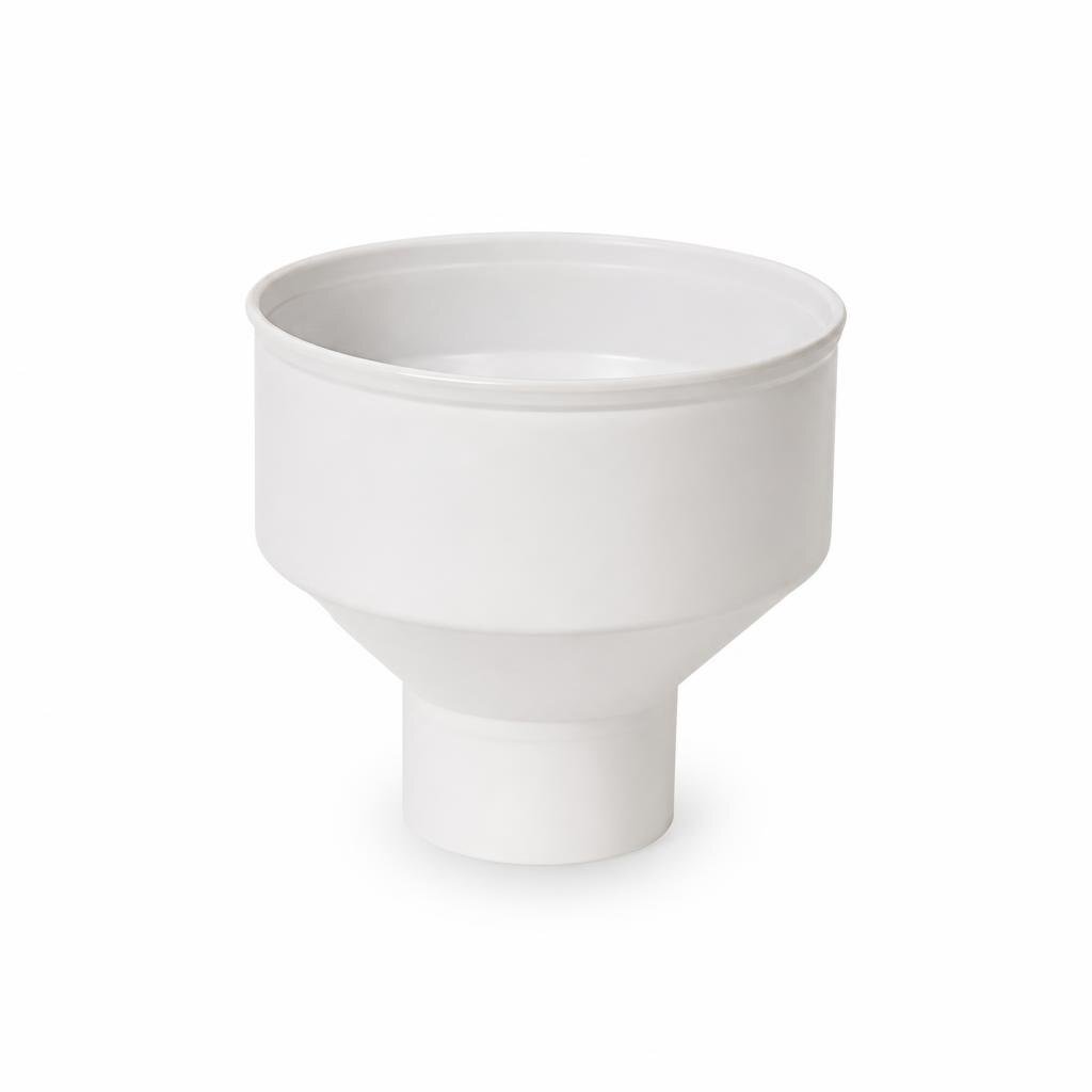 PALING 110MM EXPANSION OUTLET ROUND - WHITE