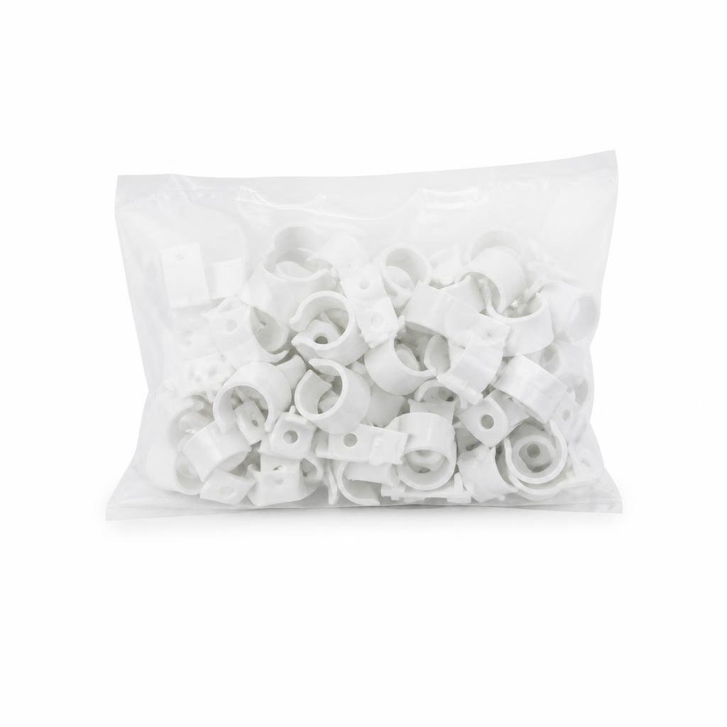 JW 25MM PVC BAR & SADDLE (100PCS/BAG)
