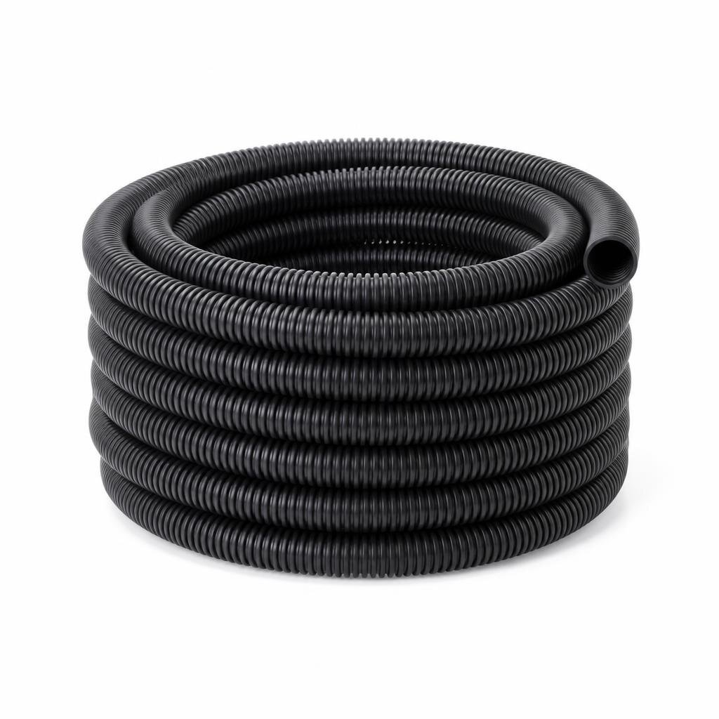 200MM X 6.0M HDPE CORRUGATED CABLE PIPE