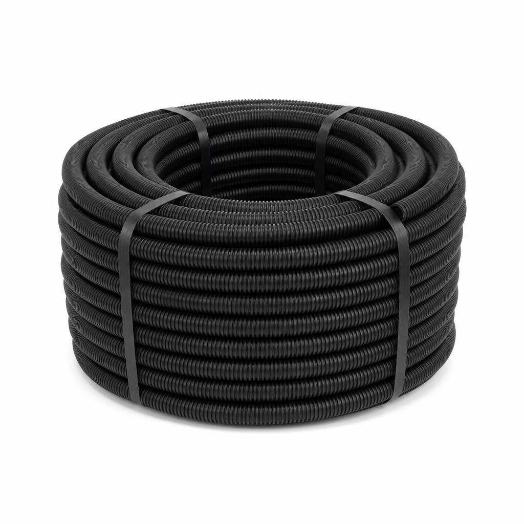 150MM X 30M HDPE CORRUGATED CABLE PIPE
