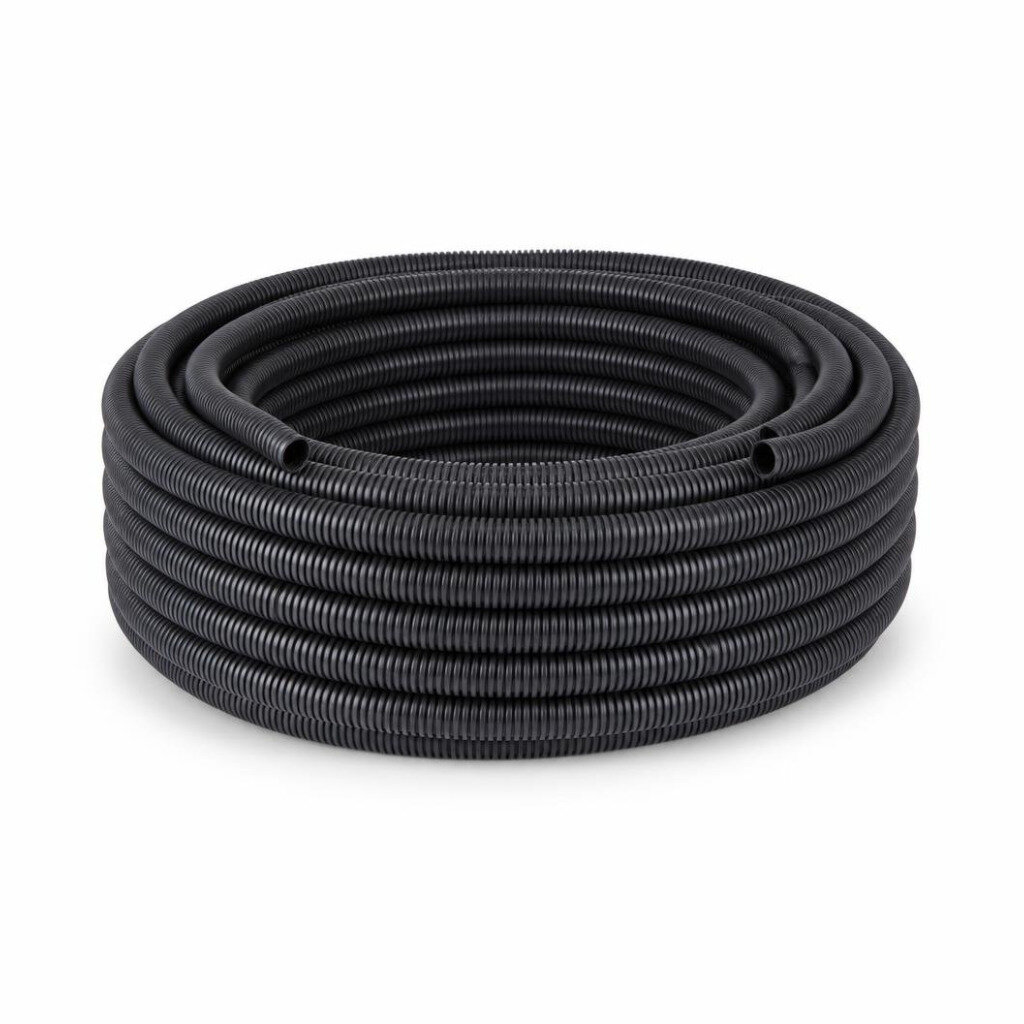 200MM X 30M HDPE CORRUGATED CABLE PIPE