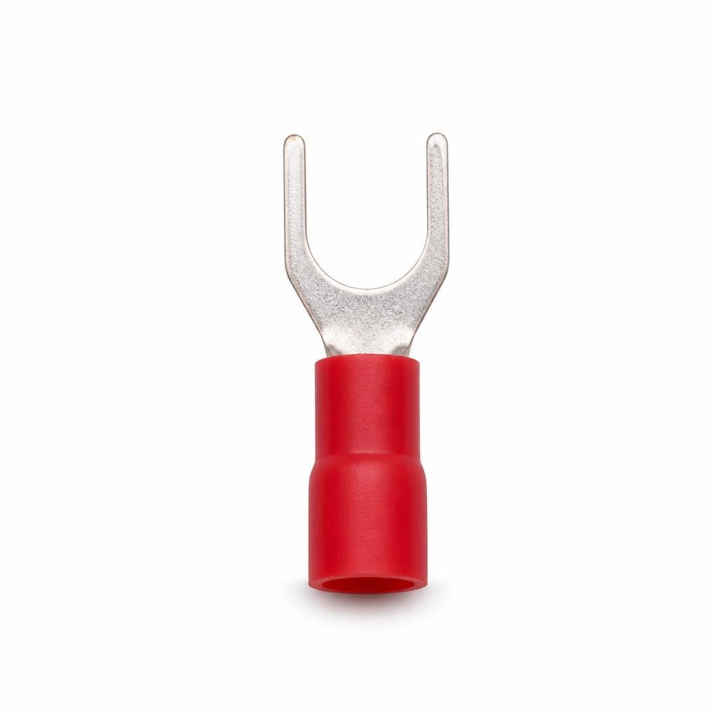 VF1.25-3/5 INSULATED FORK LUG - RED