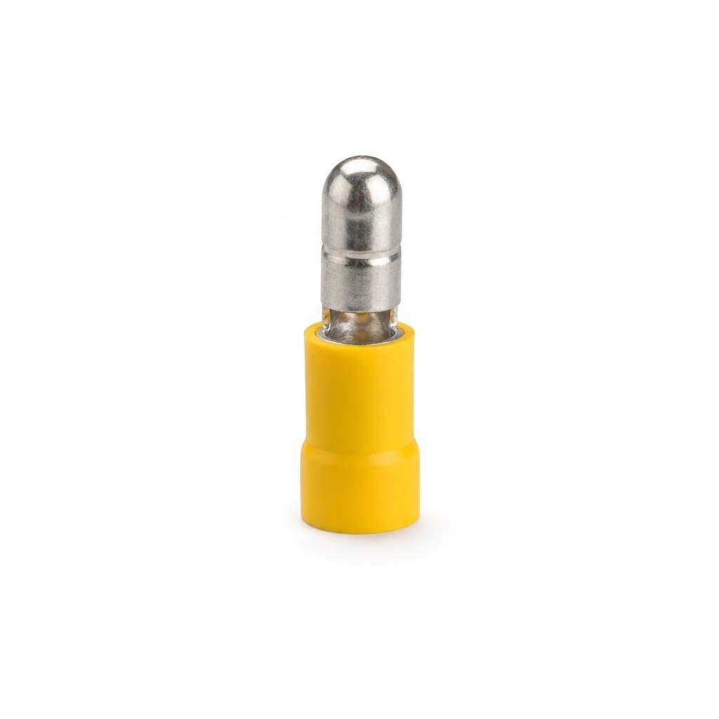 F5.5A INSULATED LUG (BULLET-MALE) - YELLOW