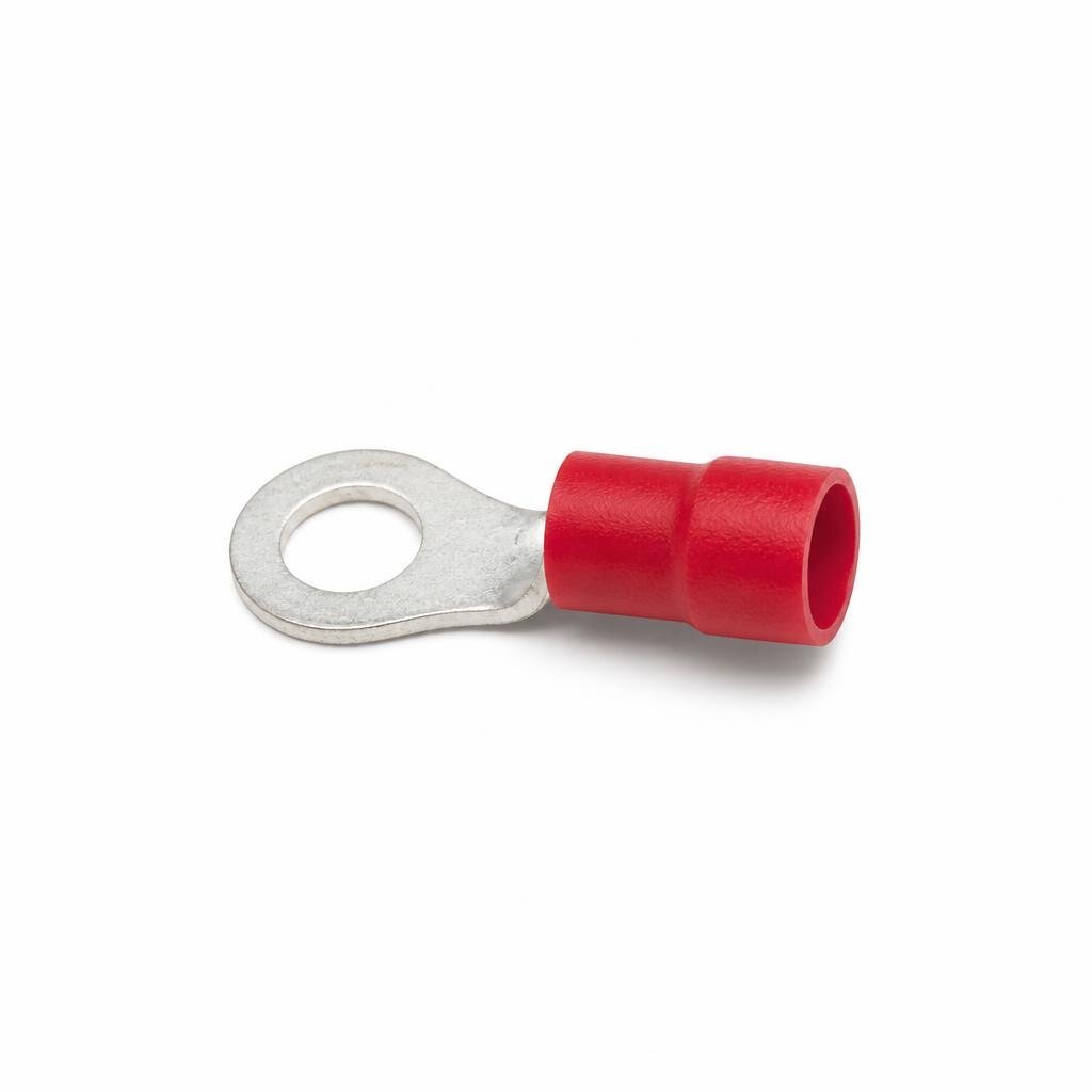 RF1.25-5 INSULATED RING LUG - RED