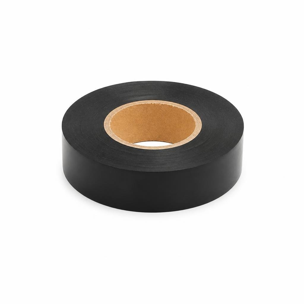 SINO 18MM X 20M PVC INSULATING WIRE TAPE - BLACK