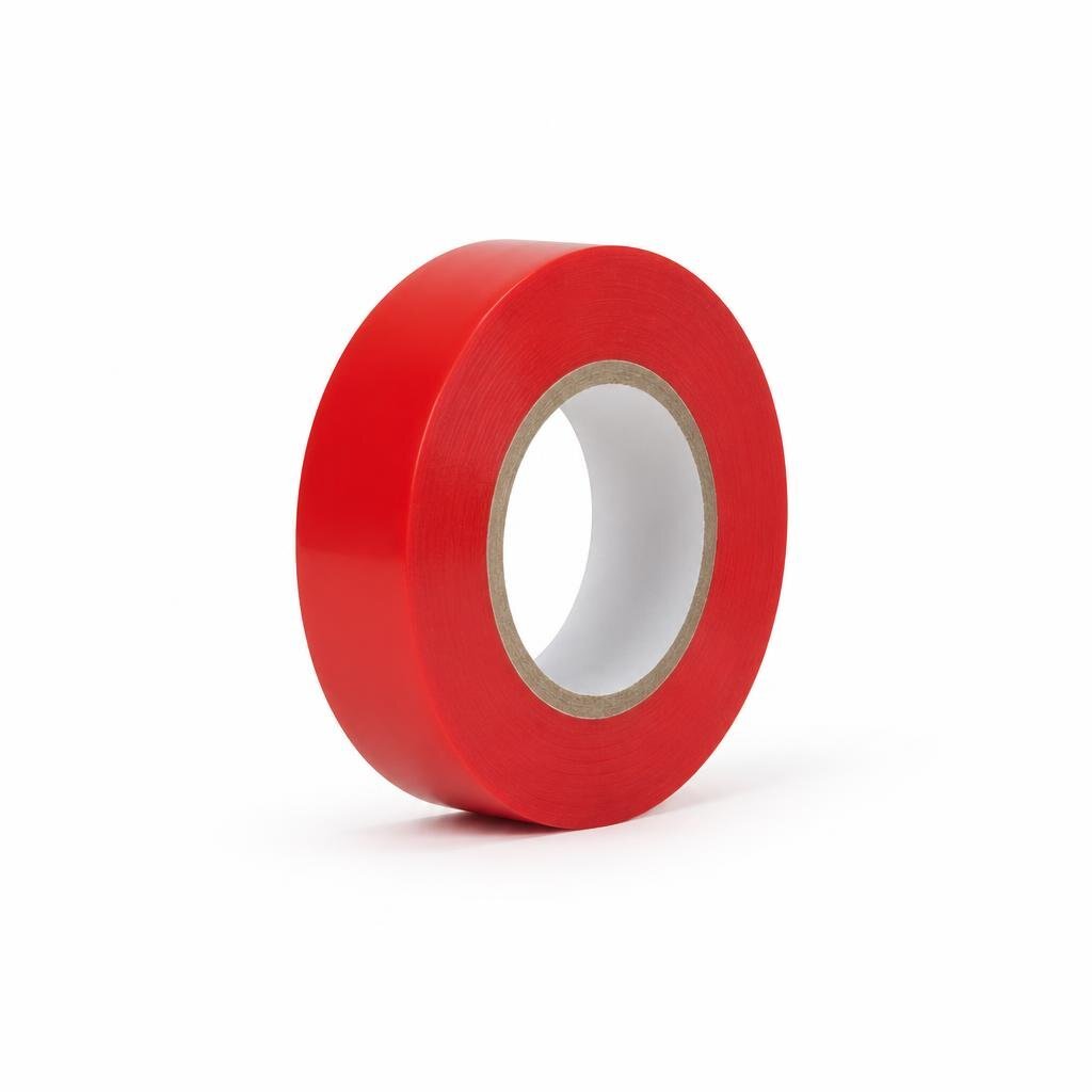GLOBE PVC INSULATING WIRE TAPE - RED