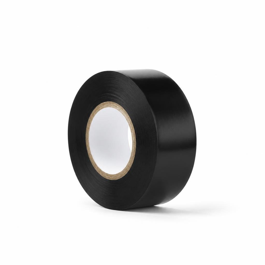 PVC HIGHTENSION INSULATING WIRE TAPE - BLACK