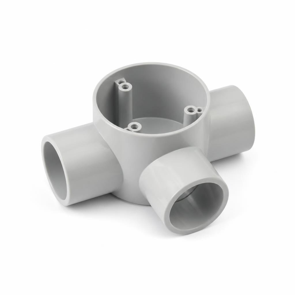 3/4" UPVC 3WAY BOX