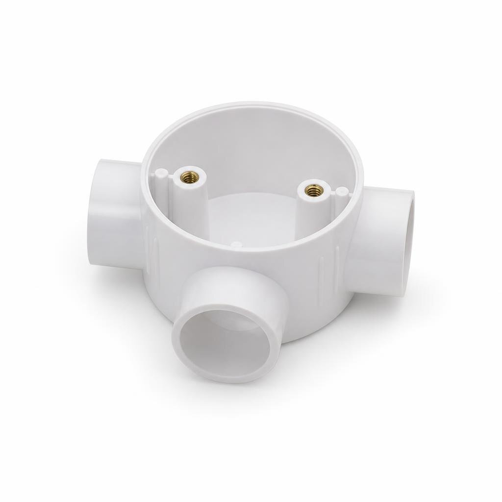 1" UPVC 3WAY BOX