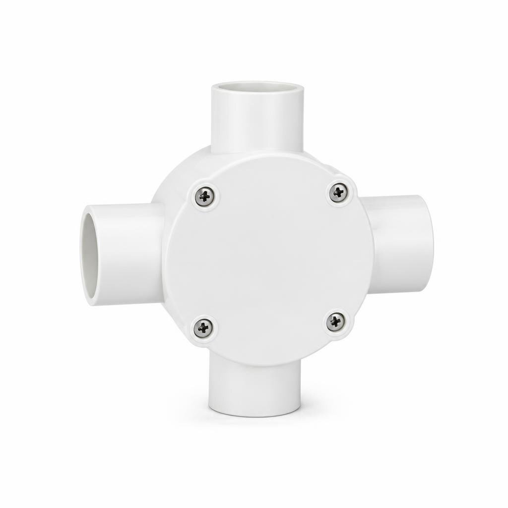 3/4" UPVC 4WAY BOX