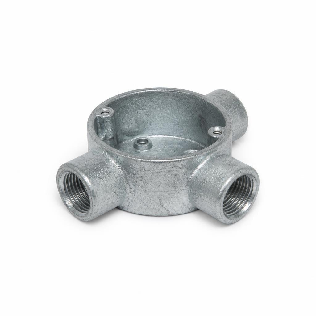 1" G.I 3WAY BOX