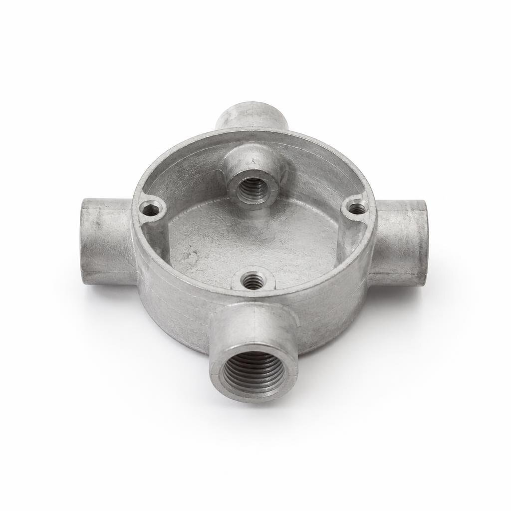 1" G.I 4WAY BOX