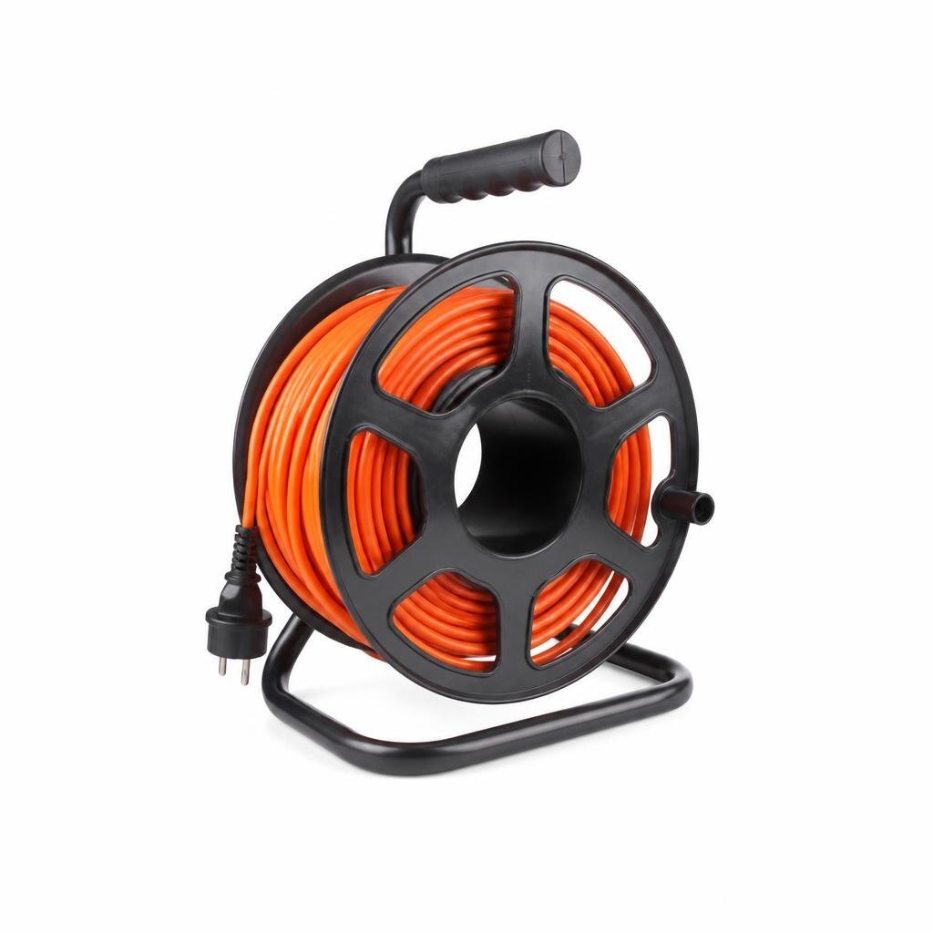7M CABLE REEL - 40/0.2 ORANGE CABLE