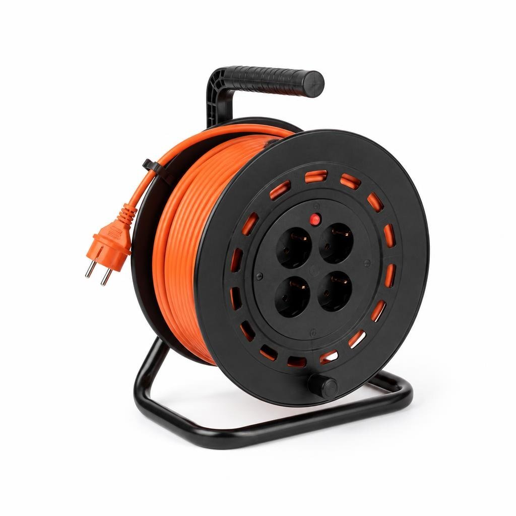 9M CABLE REEL - 40/0.2 ORANGE CABLE