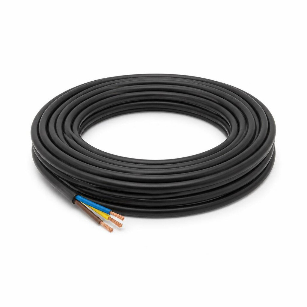 FAJAR 1.0MM 32/0.20MM X 3C S.RUBBER WIRE CABLE