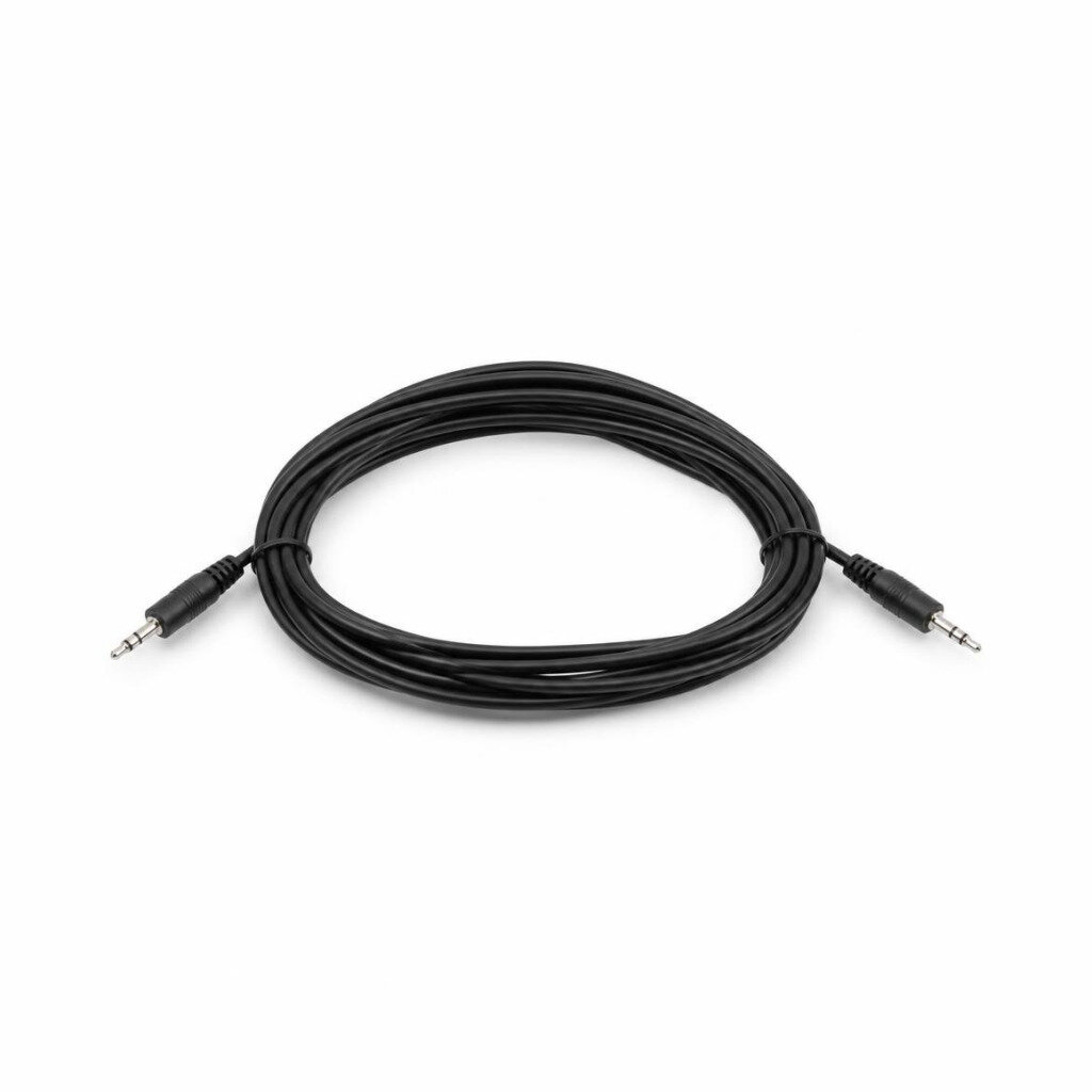 FAJAR 2.5MM X 3C TRS BLACK WIRE CABLE