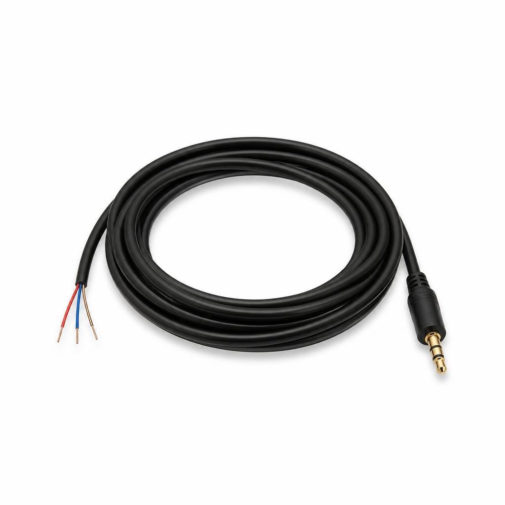 FAJAR 4MM X 3C TRS BLACK CABLE