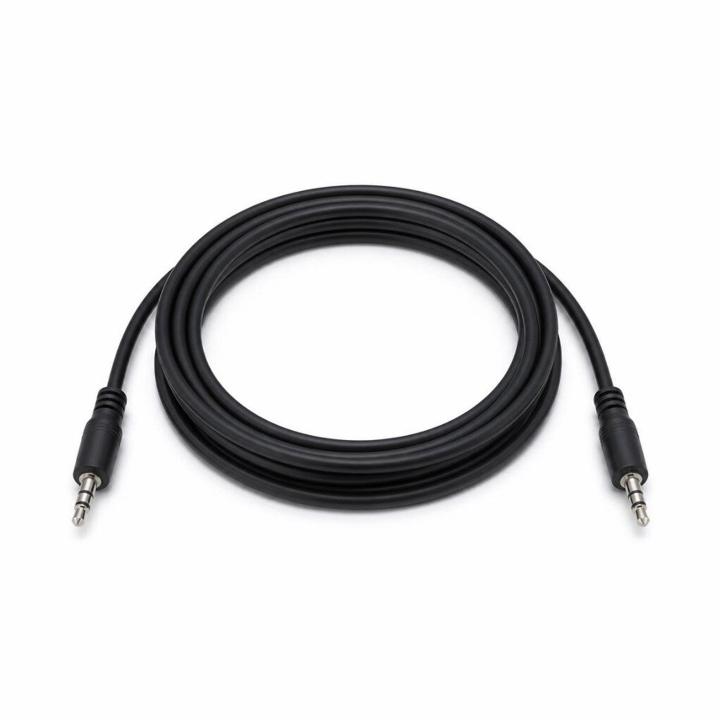 FAJAR 6MM X 3C TRS BLACK CABLE