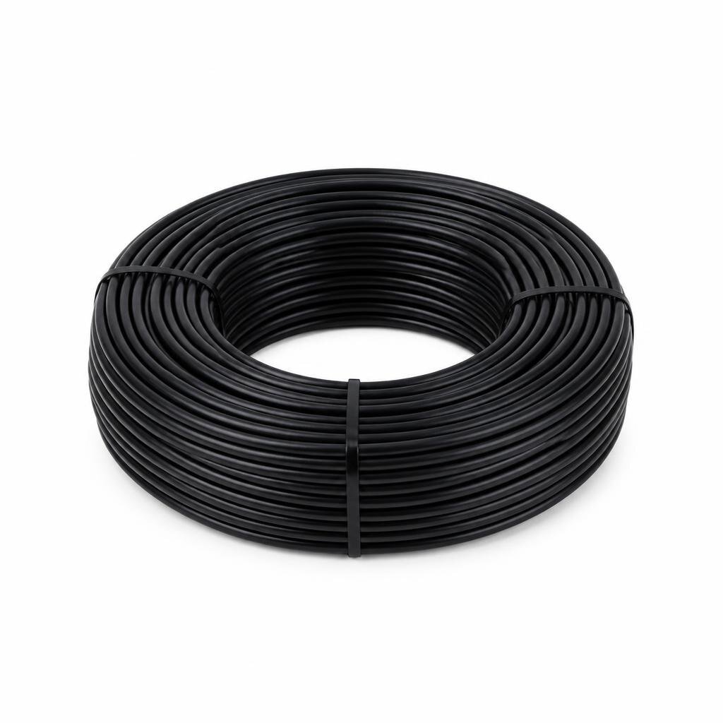 FAJAR 2.5MM 50/0.25MM X 4C X 100M PVC INS.S.RUBBER WIRE CABLE BLACK