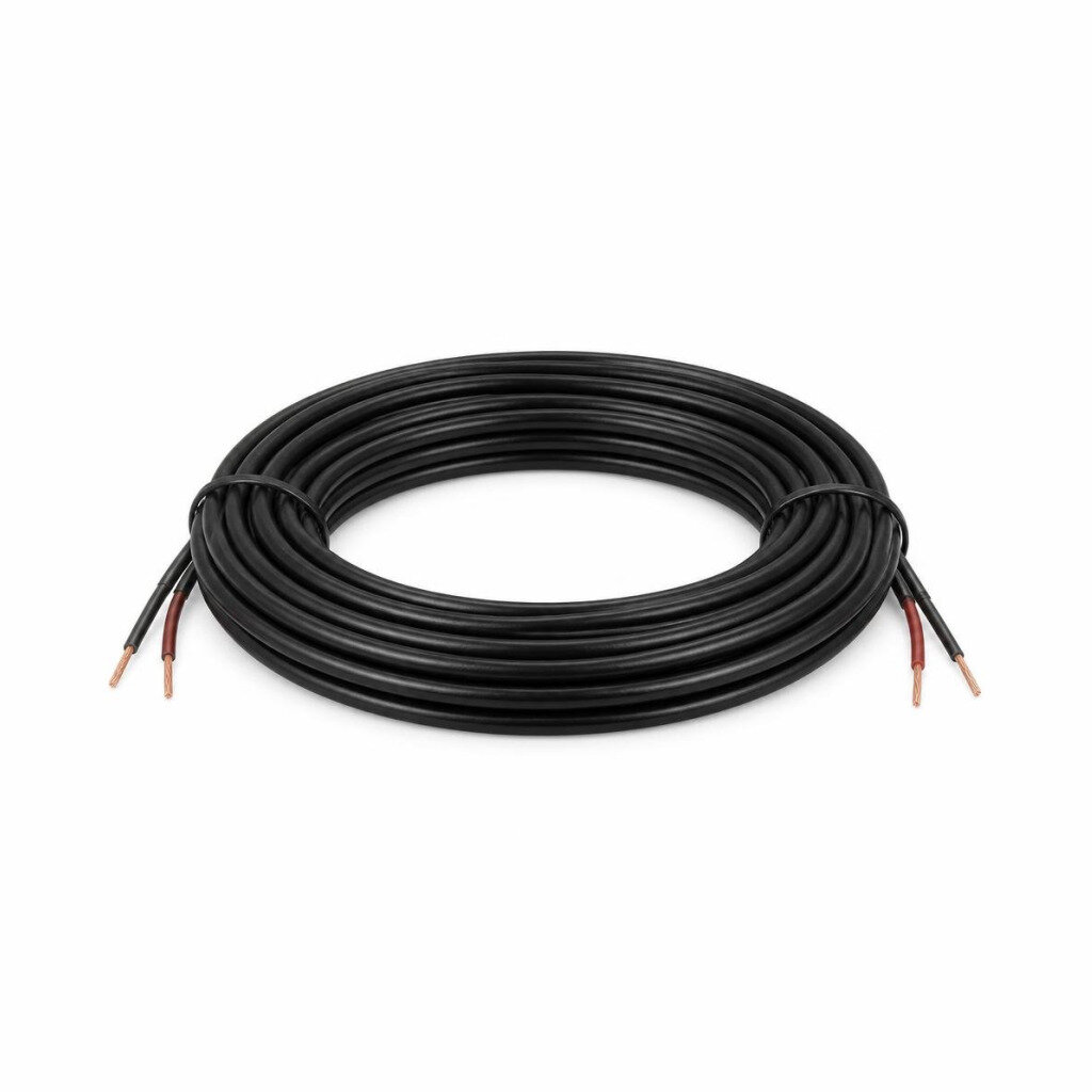 STAR 110/0076 X 3C BLACK TRS CABLE (FULL COPPER)
