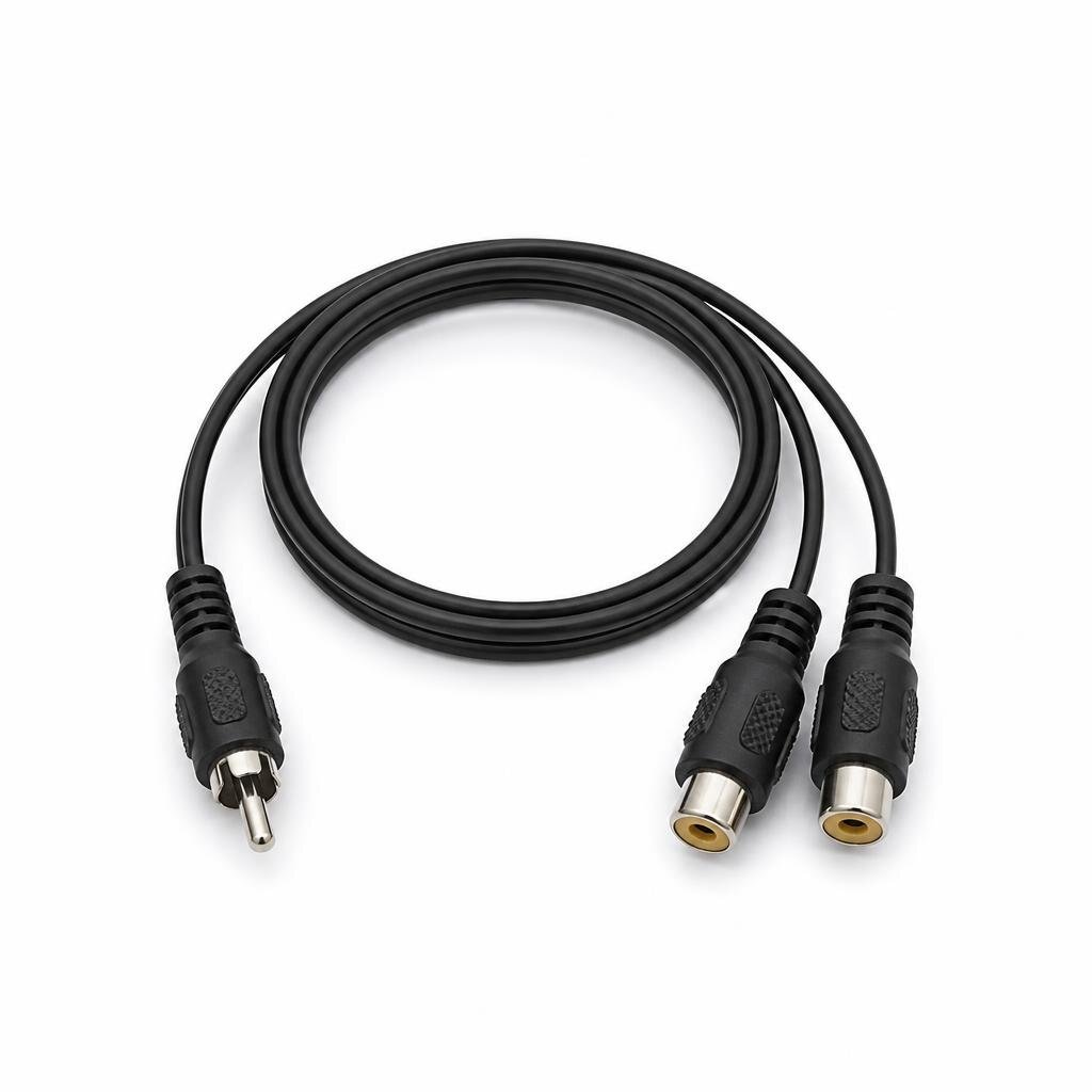 1.5M & 3.0M 1TO2 RCA CABLE