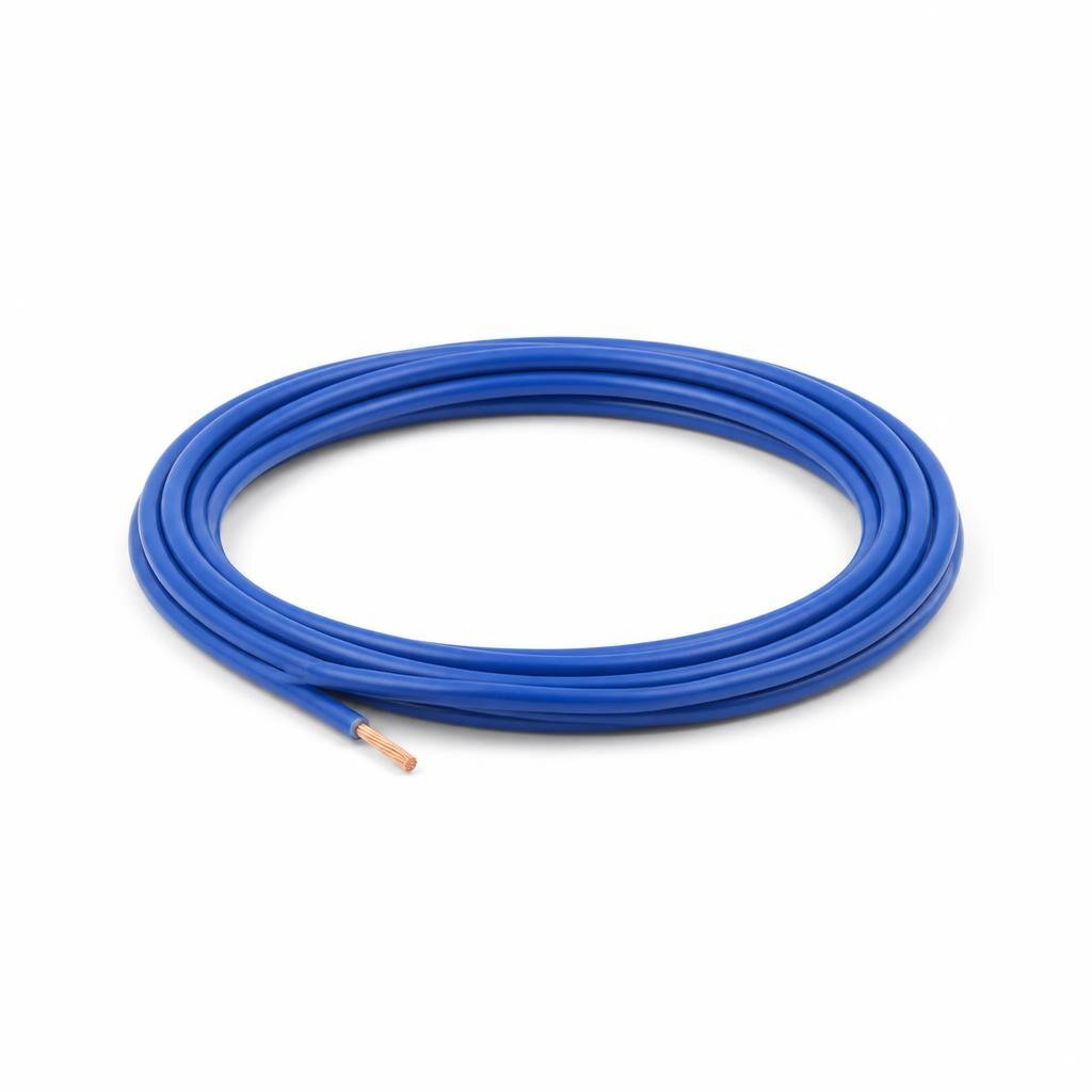 4.0MM BLUE PVC SINGLE WIRE CABLE