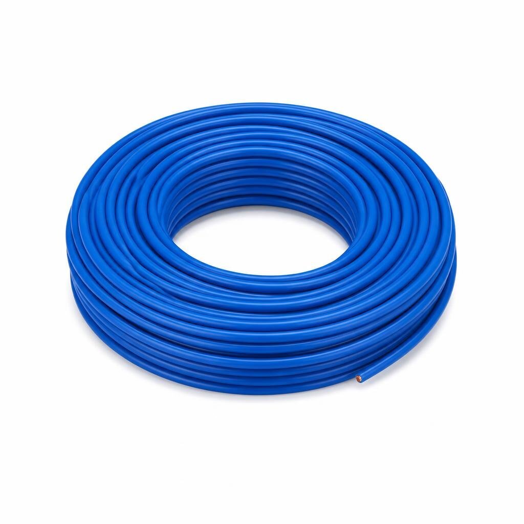 MEGA 4.0MM BLUE PVC SINGLE WIRE CABLE