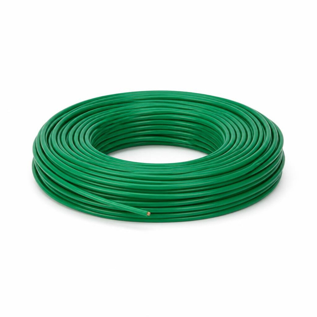 MEGA 4.0MM GREEN PVC SINGLE WIRE CABLE