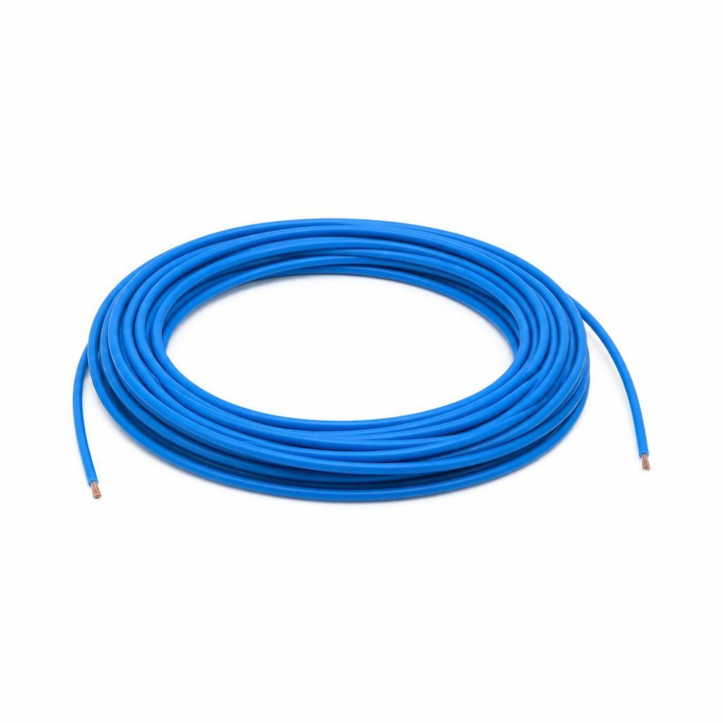 6.0MM BLUE PVC SINGLE WIRE CABLE