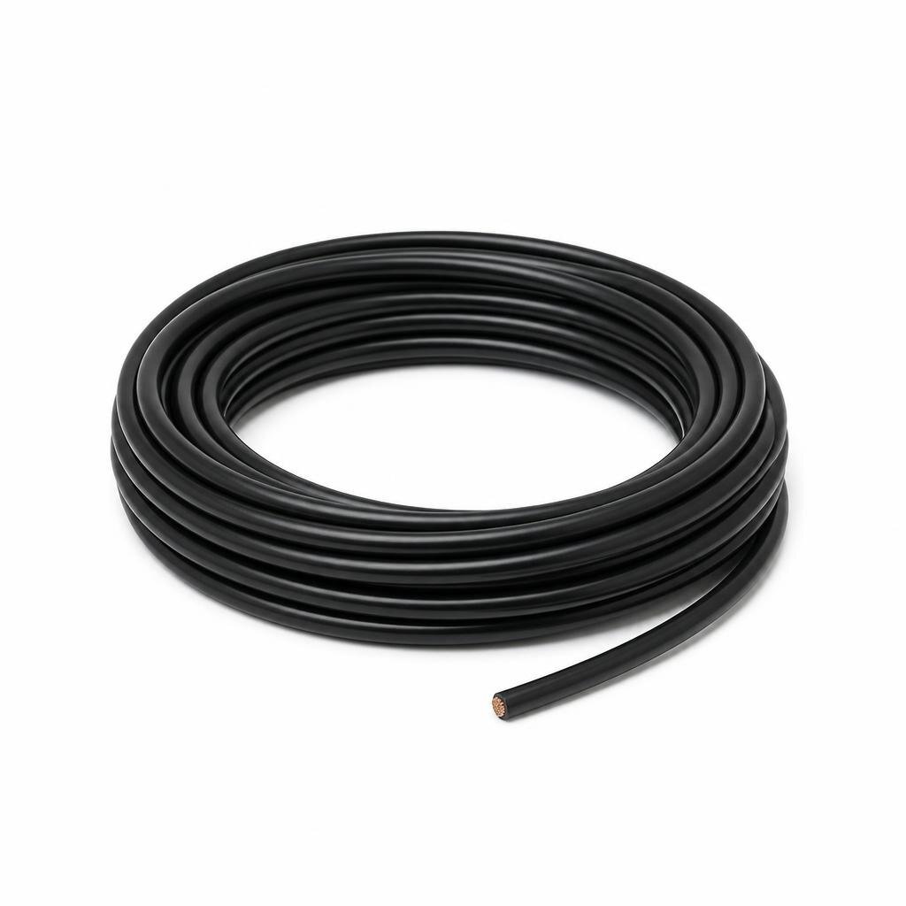 10.0MM BLACK PVC SINGLE WIRE CABLE