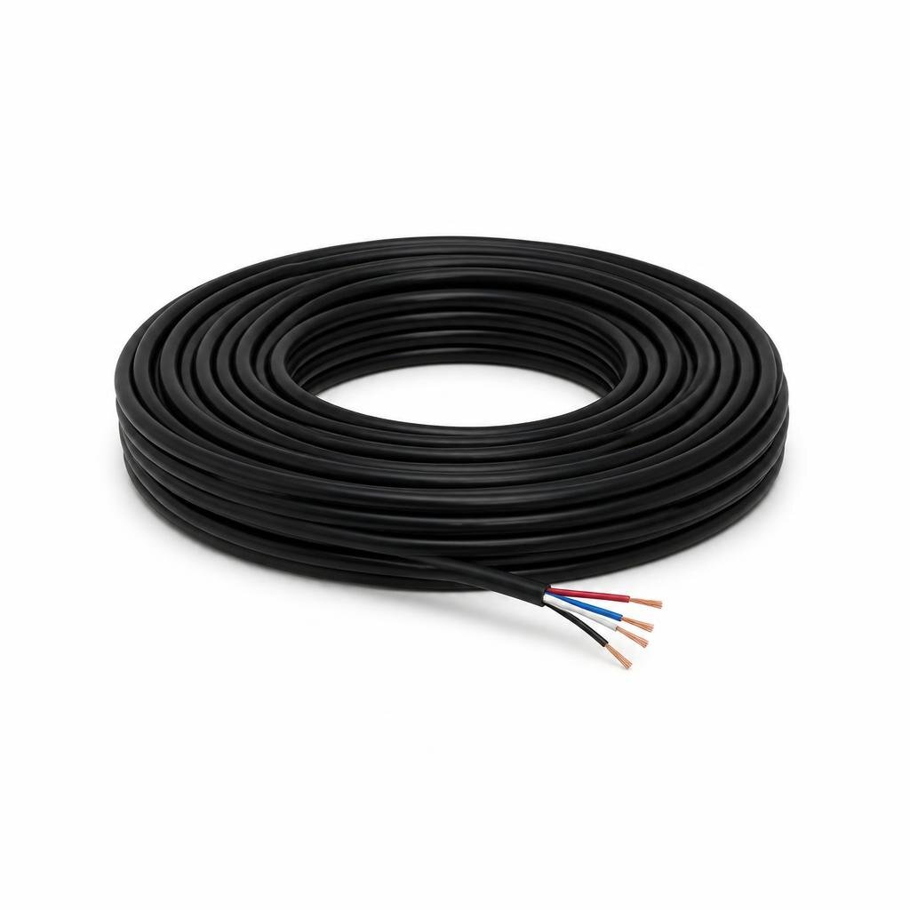110/0.193 X 4C TRS BLK WIRE CABLE FULLCOPPER